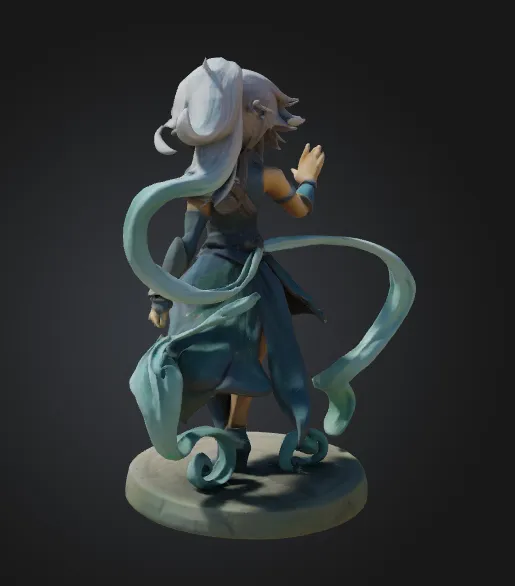 Anime style - obsidian series - Lynx the Wind Warrior