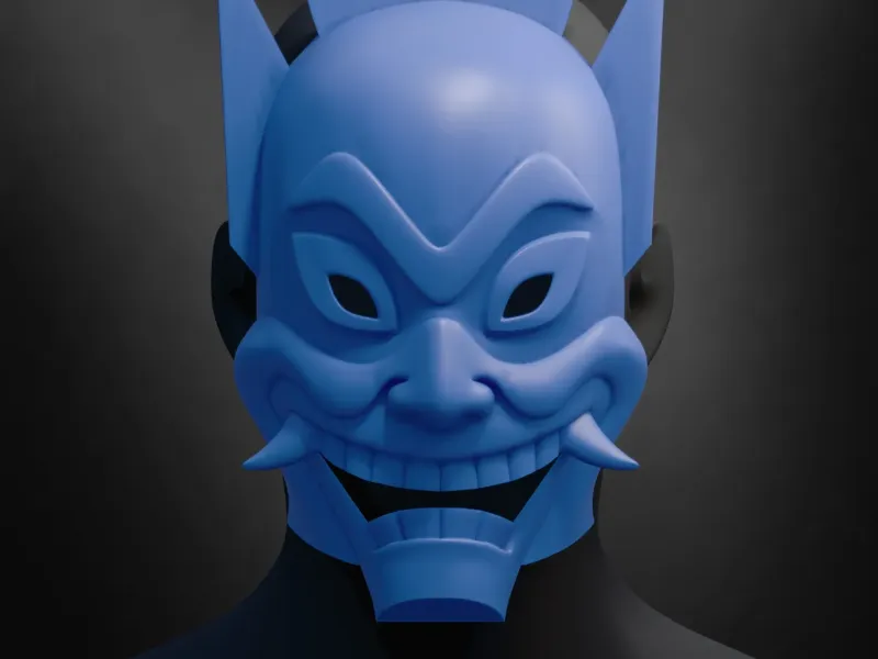 Blue Spirit Mask - Avatar Cosplay