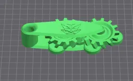Gear Keychain hanger - Stoks Tech