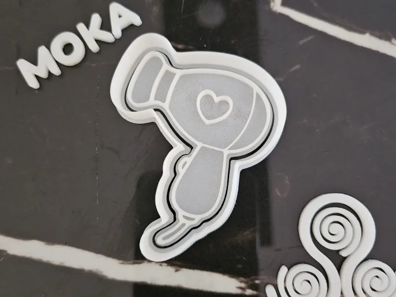 secador de cabello mujer cortador de galleta