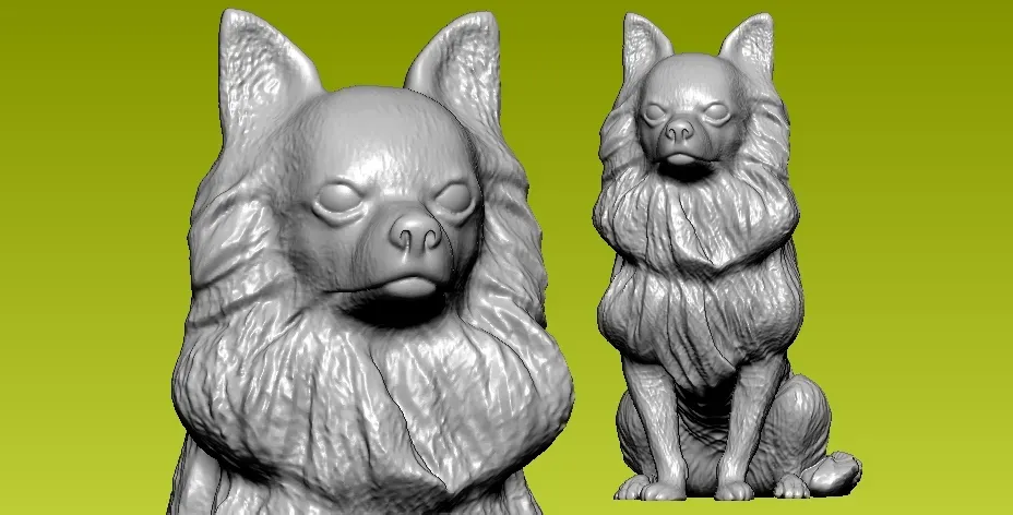 Chihuahua Dog model - 3D print