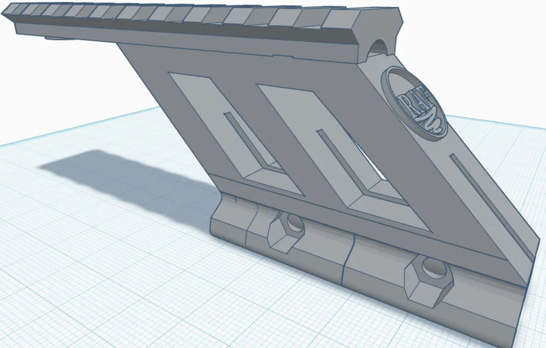 11mm rail to picatinny scope riser