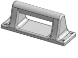 HANDLE WITH SCREW HOLES / STRONG AND RIGID / HAND GRIP-2