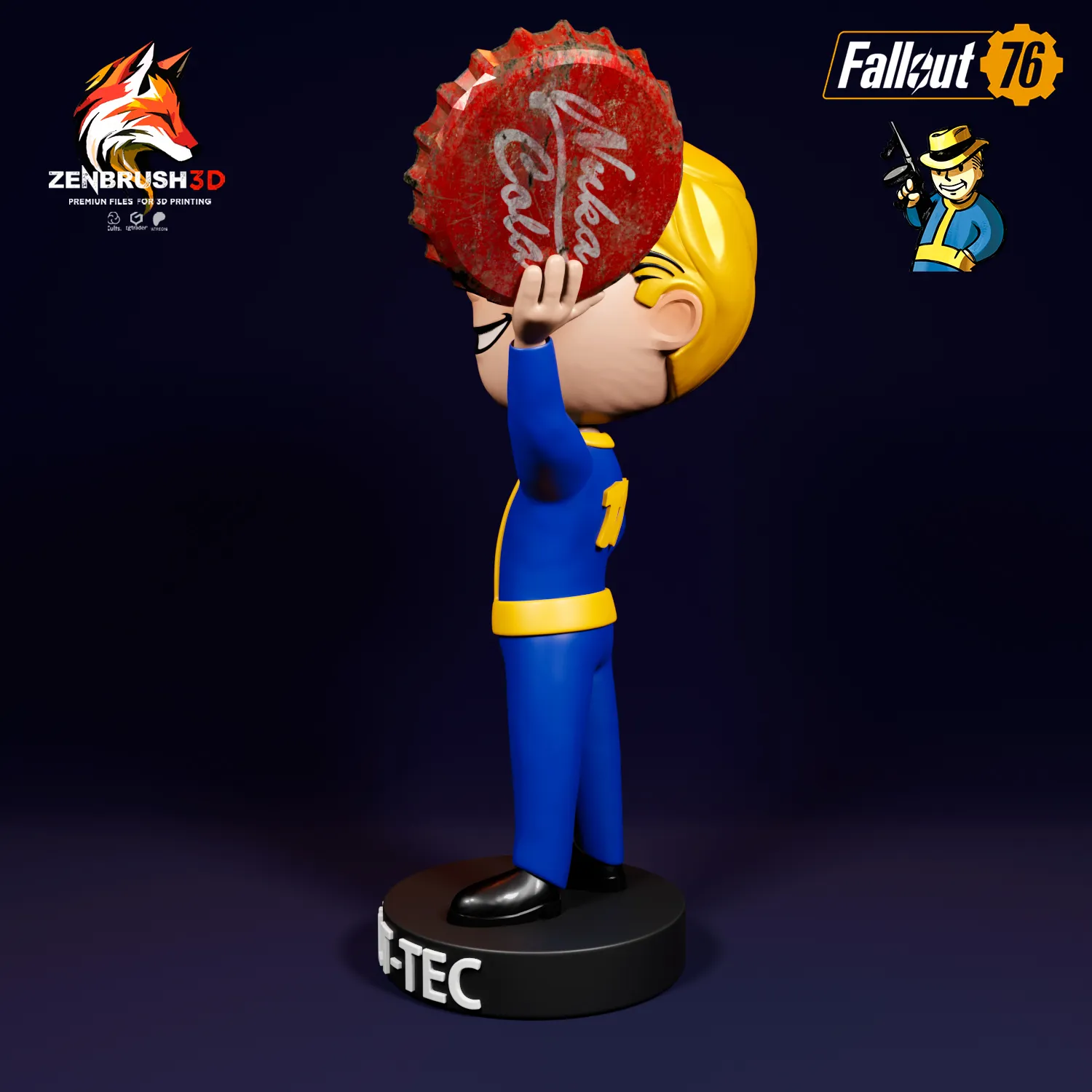 BOBBLEHEAD PACK 2 - FALLOUT 3D PRINTING - STL