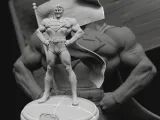 Superman Sculpture: The Man of Steel in Iconic Form-0