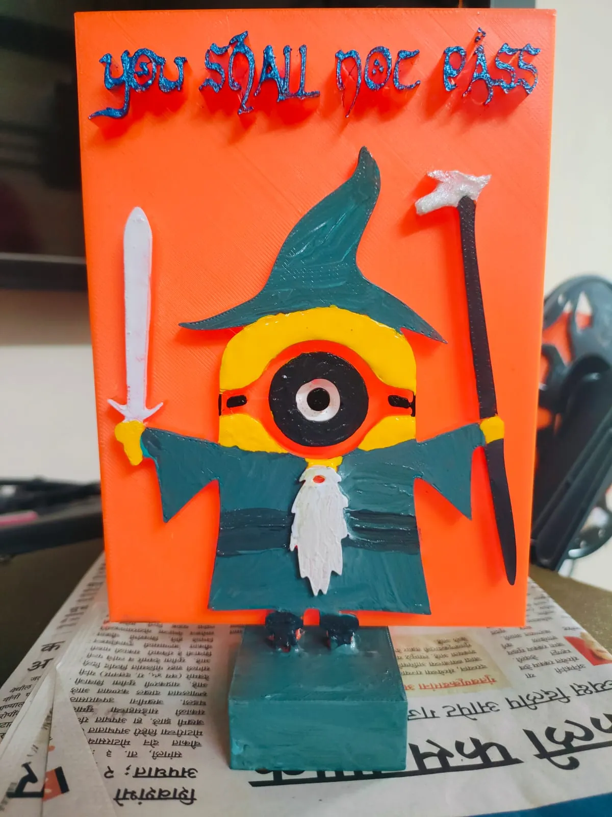 Gandalf-Minion Door Stopper