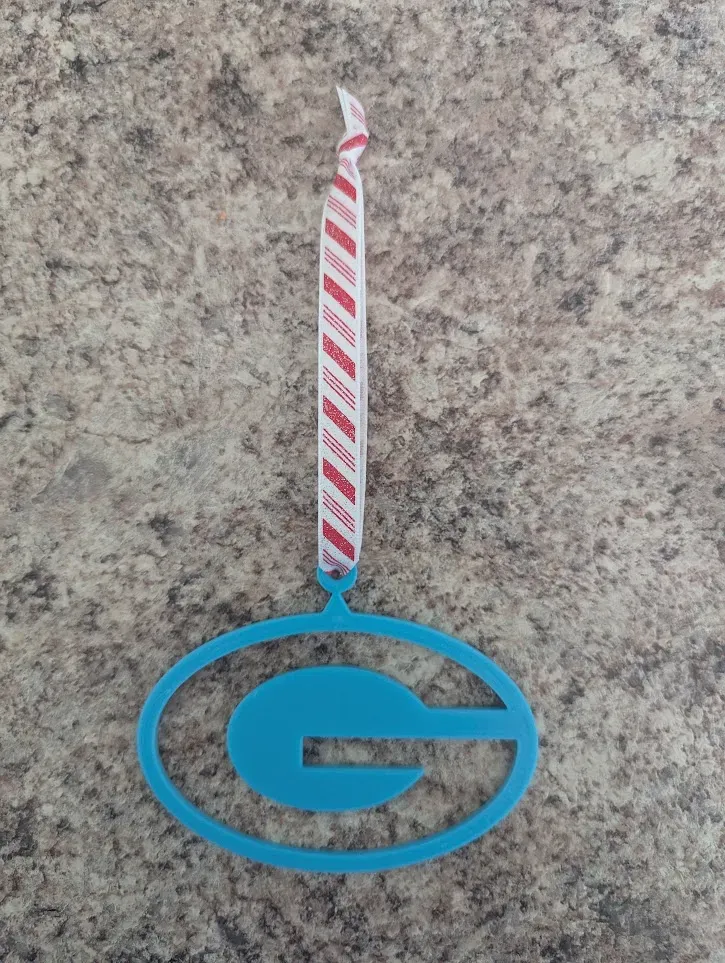 Green Bay Packers Christmas Ornament