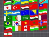 Assorted emoji flags-0