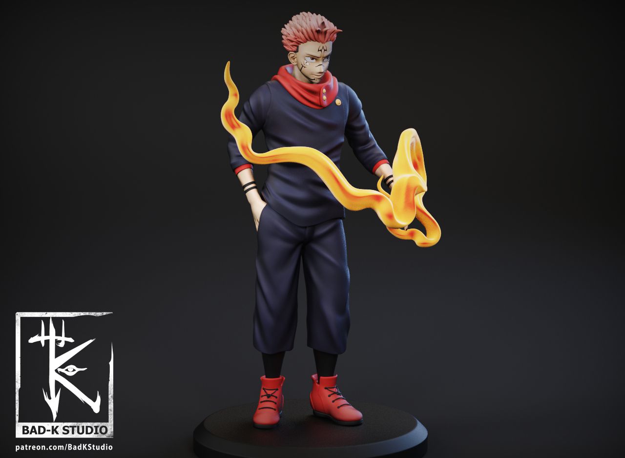 Itadori Yuji - Sukuna Jujutsu Kaisen | 3D models download | Creality Cloud