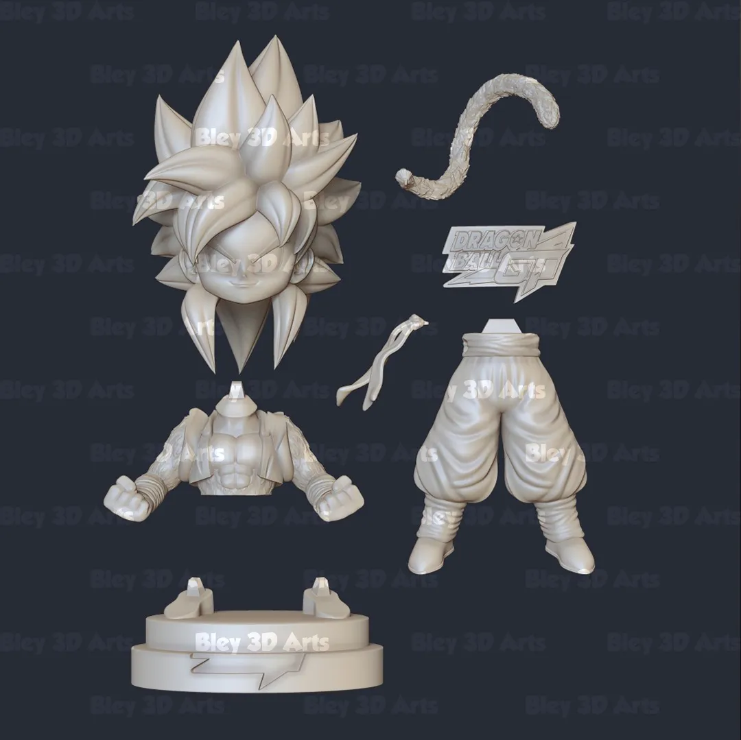 Gogeta_Chibi_STL