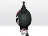 Kuromi Sanrio STL 3D Model Character Fanart-2