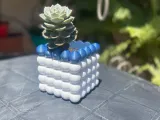 Vase - Pot with bubbles-1