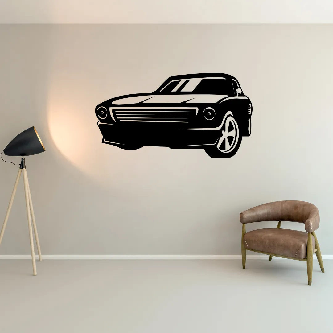 Mustang Evolution Wall Art