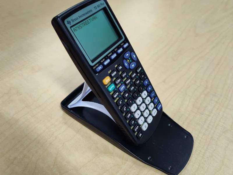 TI-83 Battery Cover Stand