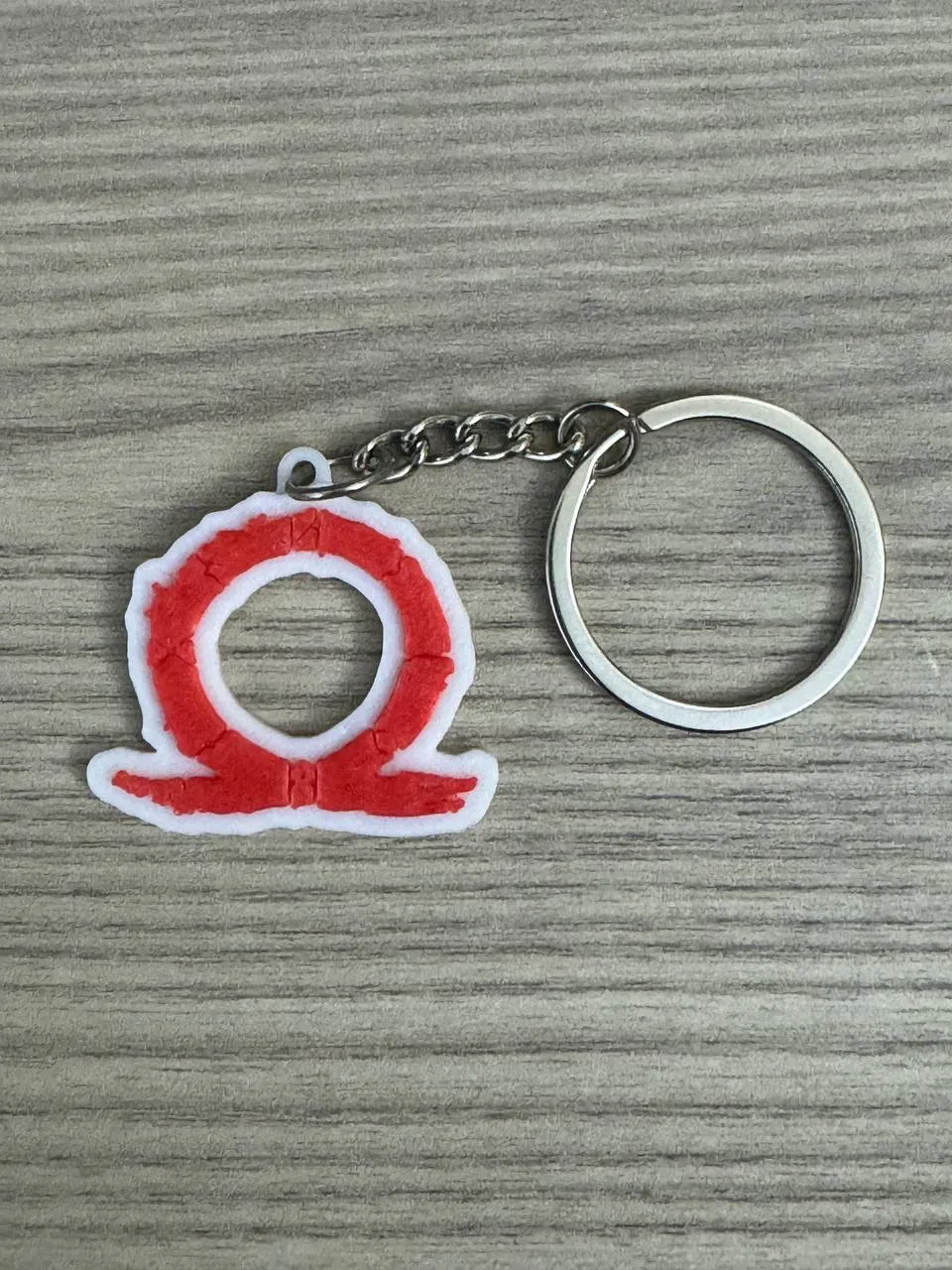 3D Printer Files | 3MF File | god of war logo [ keychain ] multi-layer ...