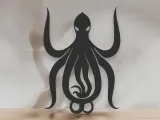 Kraken Line Art - Desktop Line Art-0