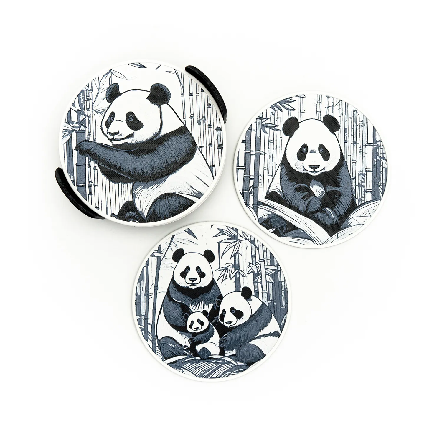 Giant Panda Coasters
