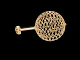 Round jali Ear Studs-8