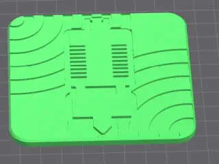 Coaster Featuring Hot-end Engraving (free)