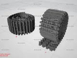 Tiger tanks Track Unit Storage status.(STL-35)-6