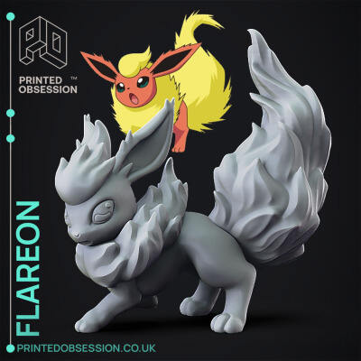 Flareon - Pokemon - Fan Art