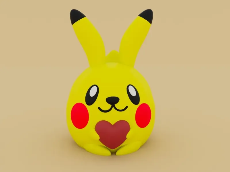 valentine pikachu