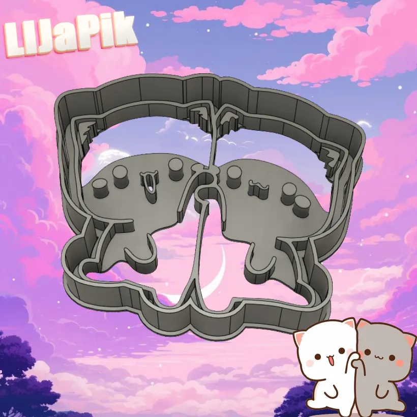 ФОРМА ДЛЯ ПЕЧЕНЬЯ МИЛЫЕ КОТЯТА / CAT COOKIES №16