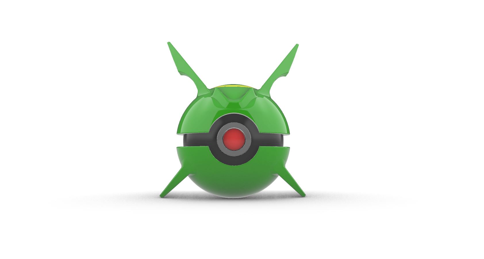 Pokeball 384 Rayquaza | 3D models download | Creality Cloud