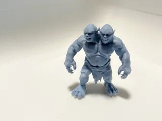 Two headed Ogre - DND monster
