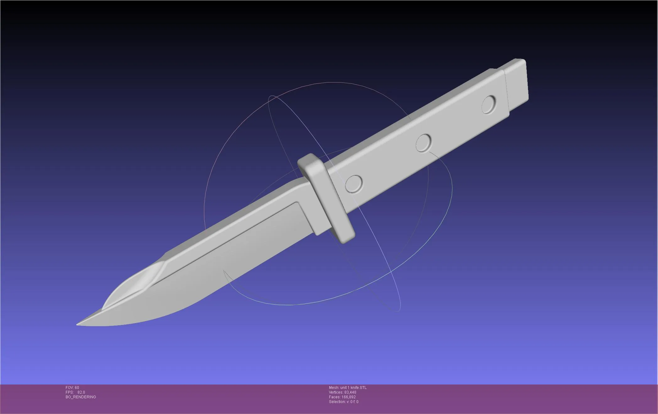 Evangelion Original Unit 1 Prog Knife