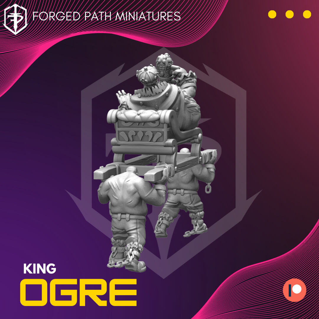 Ogre King on Throne