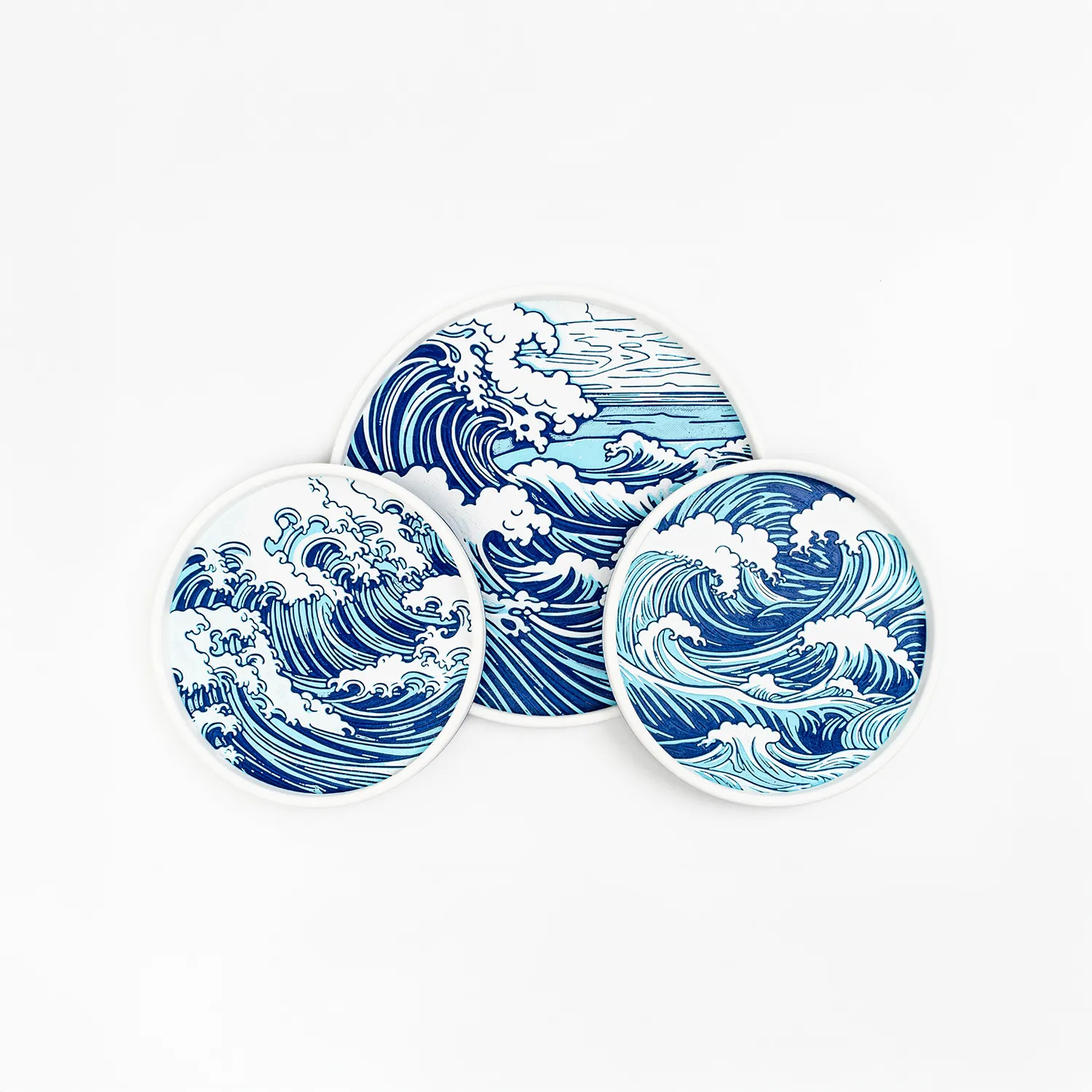 Wave Round Tray