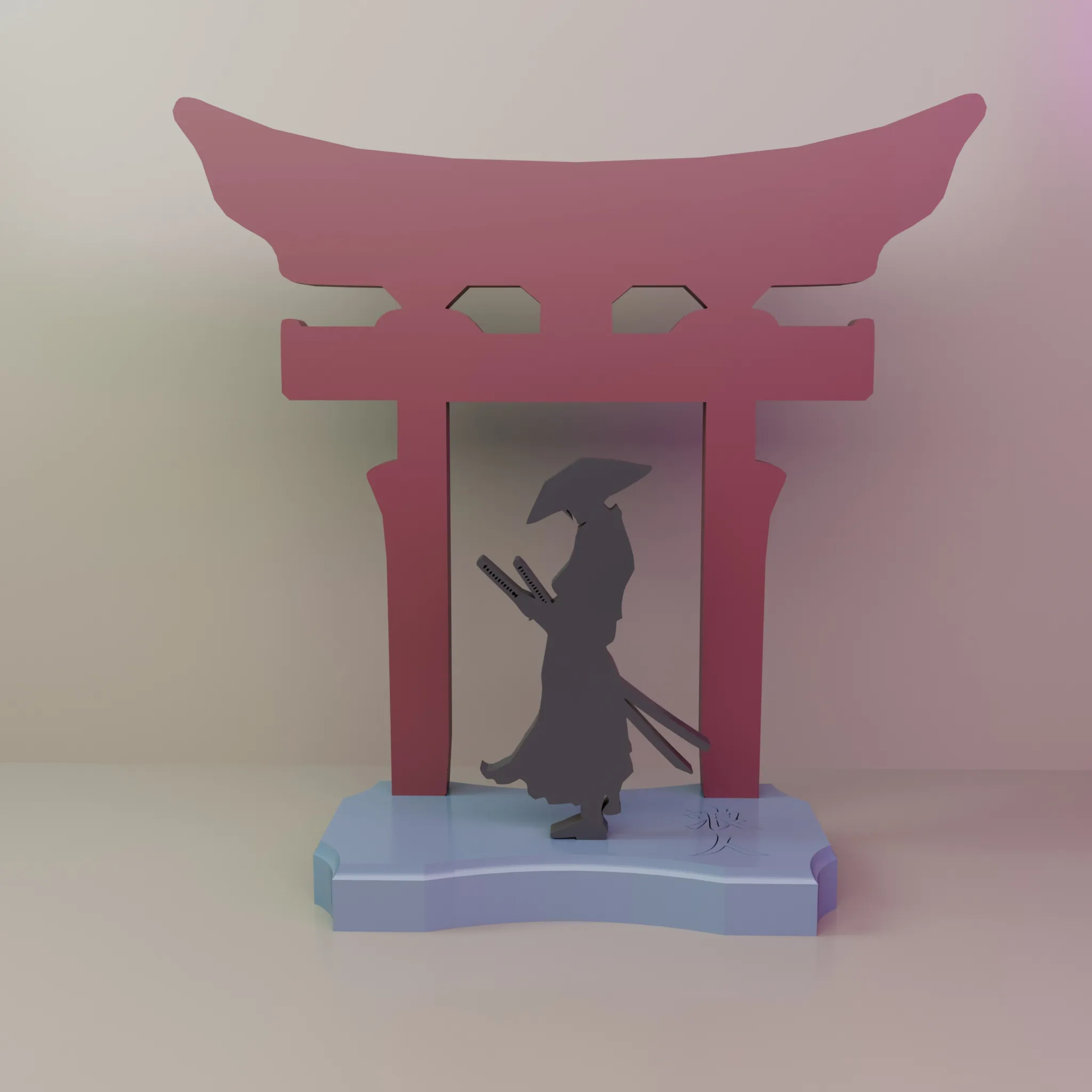 Samurai Desk Decoration