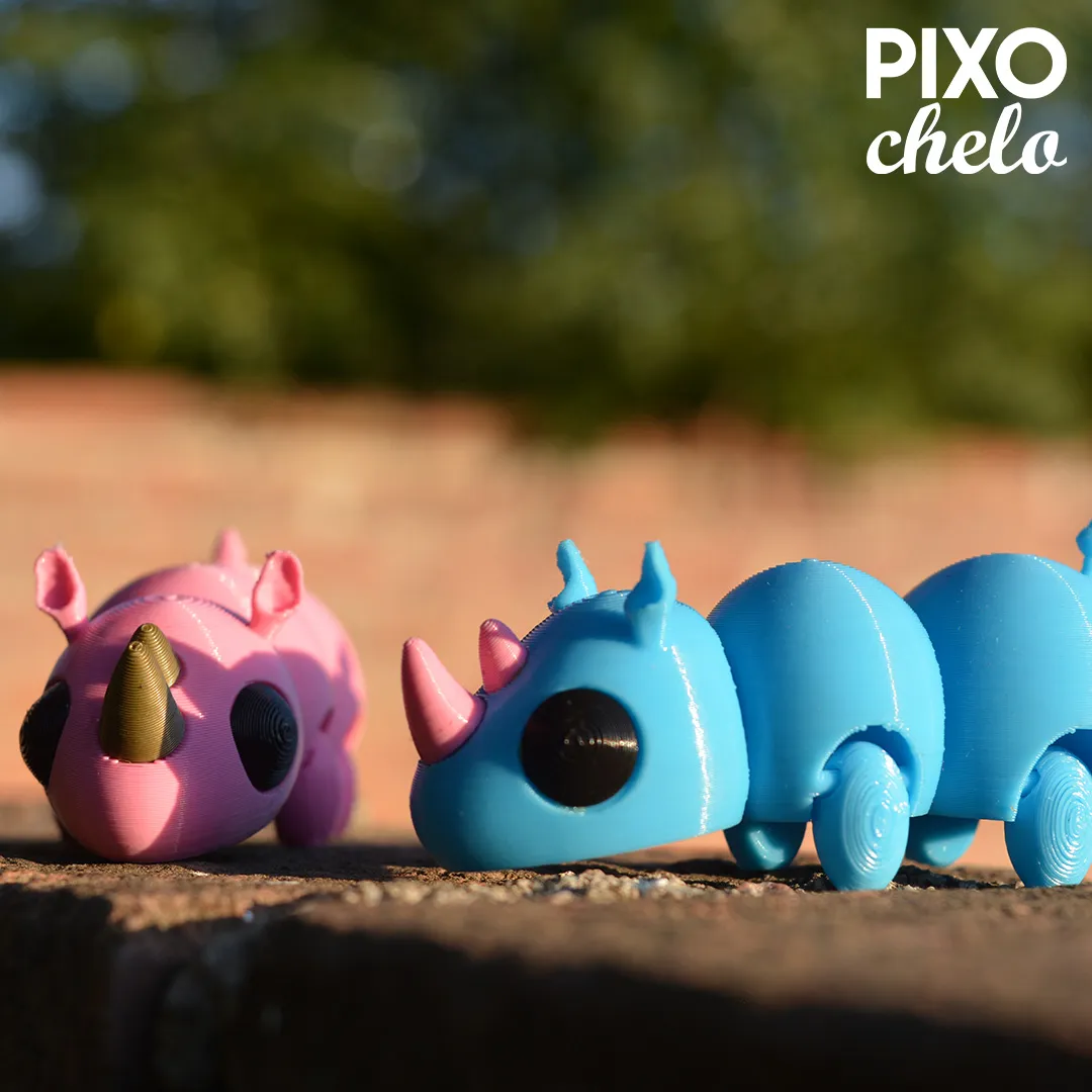 Promo Items Mini Rubber Rhinos
