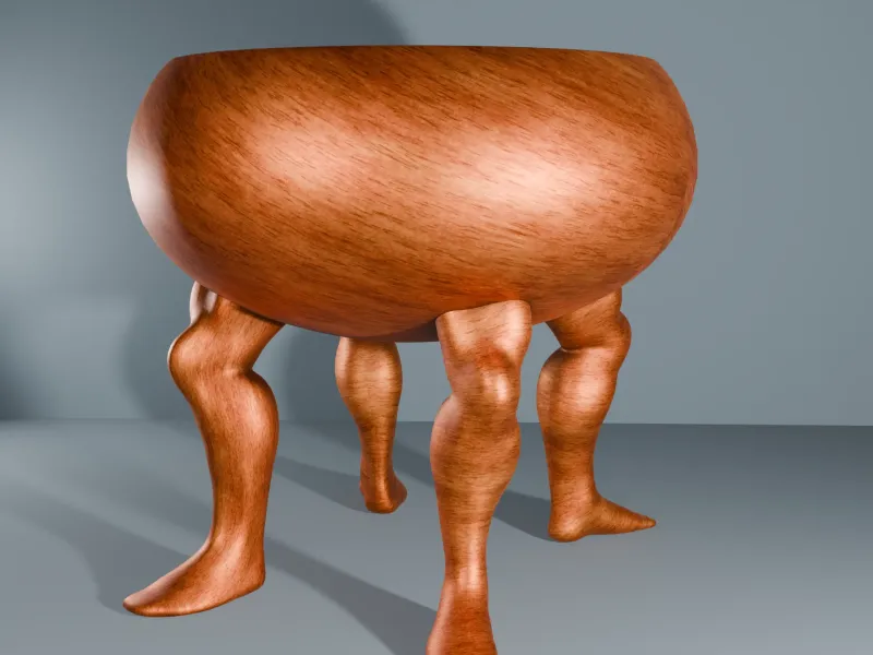 Weird little bowl with legs