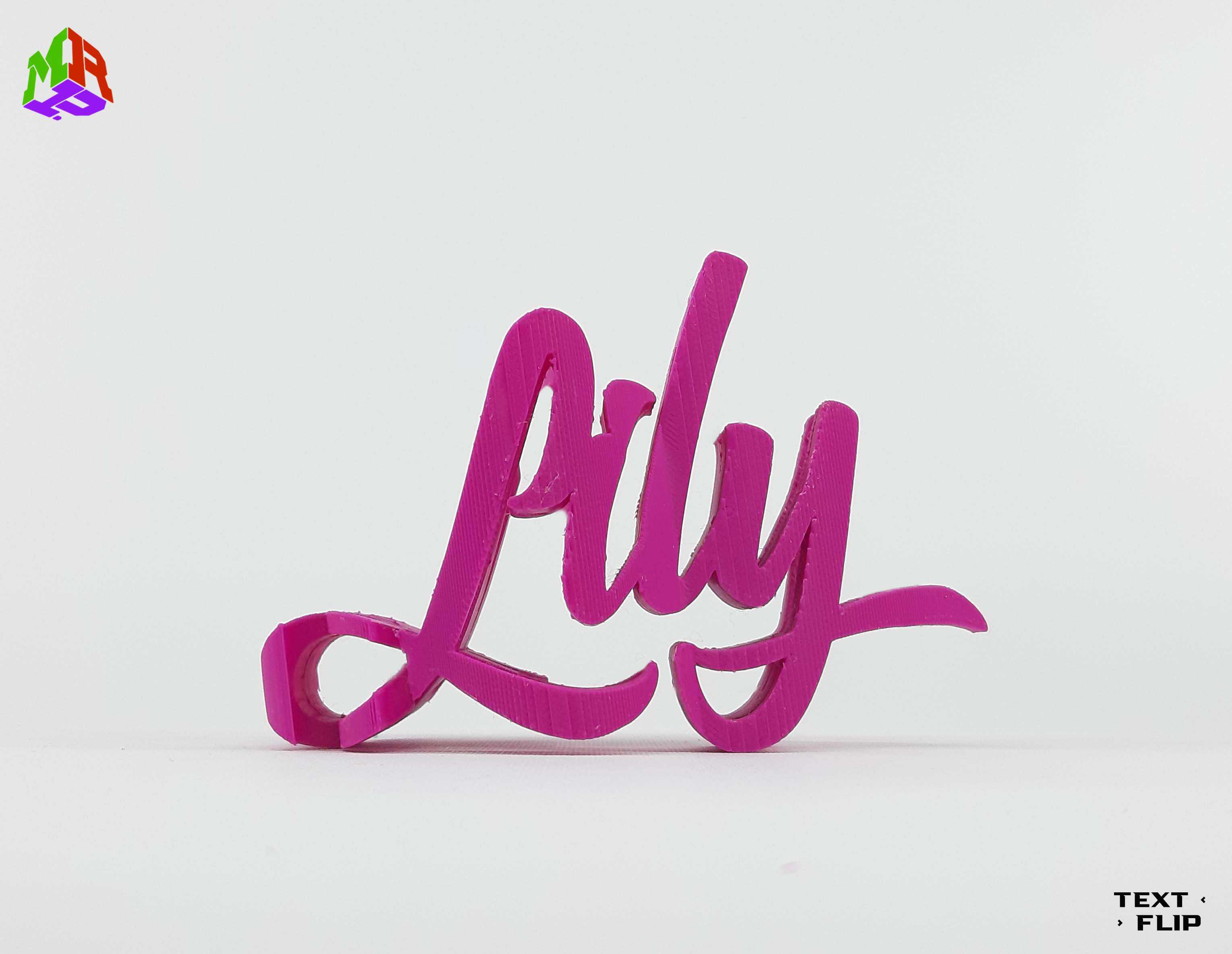 Text Flip - Lily