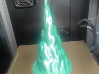Dragon Lamp Flame