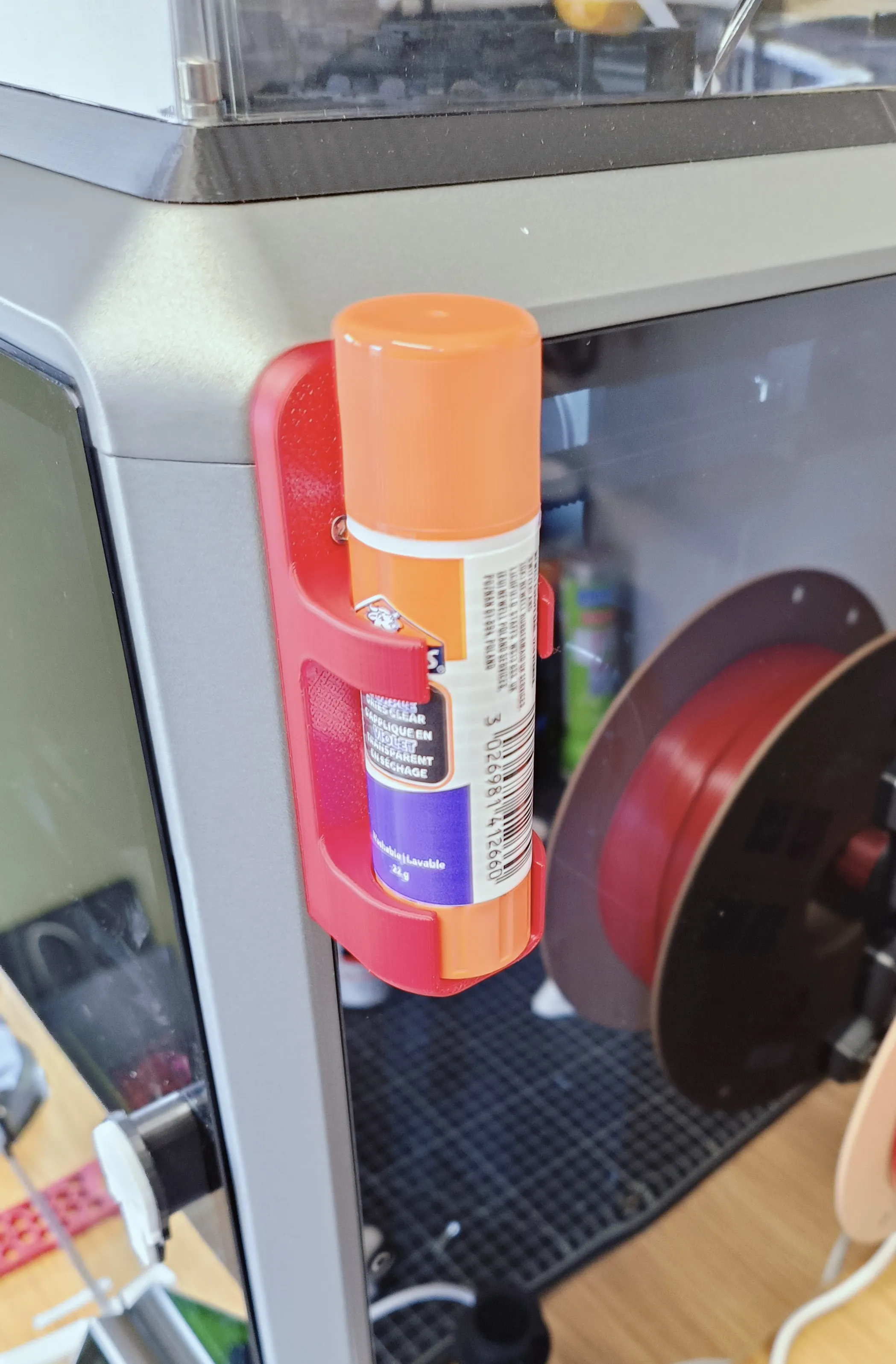 K1-K1C Side mount glue stick holder