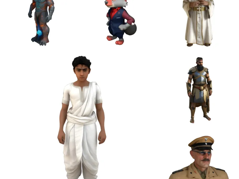 Fantasy & Historical Figures Pack