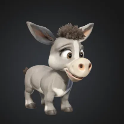 Cute Donkey