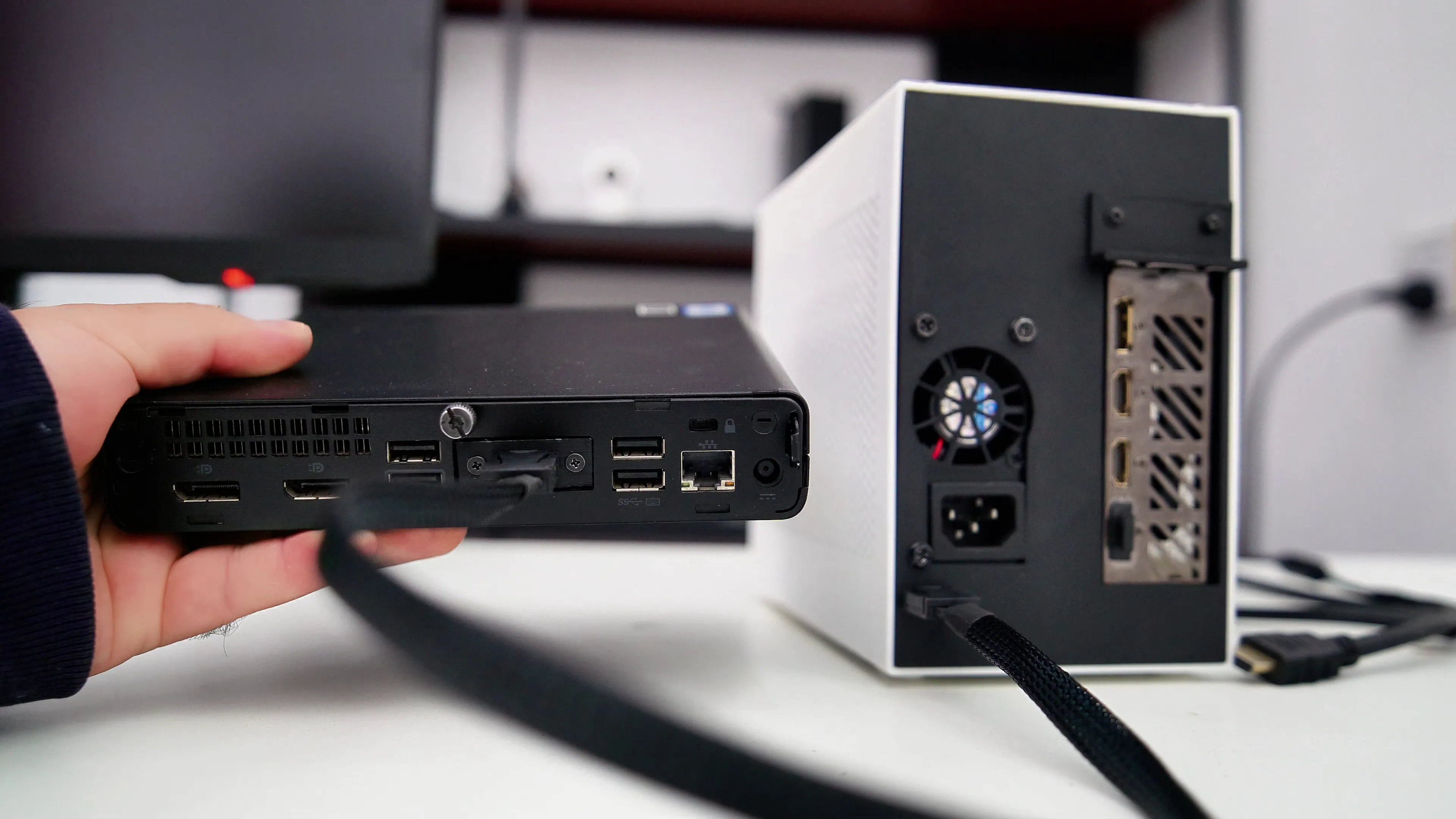 HP Mini PC için Oculink Seçenek Kartı Flex IO braketi