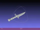Mirai Nikki Gasai Yuno Combat Knife-1