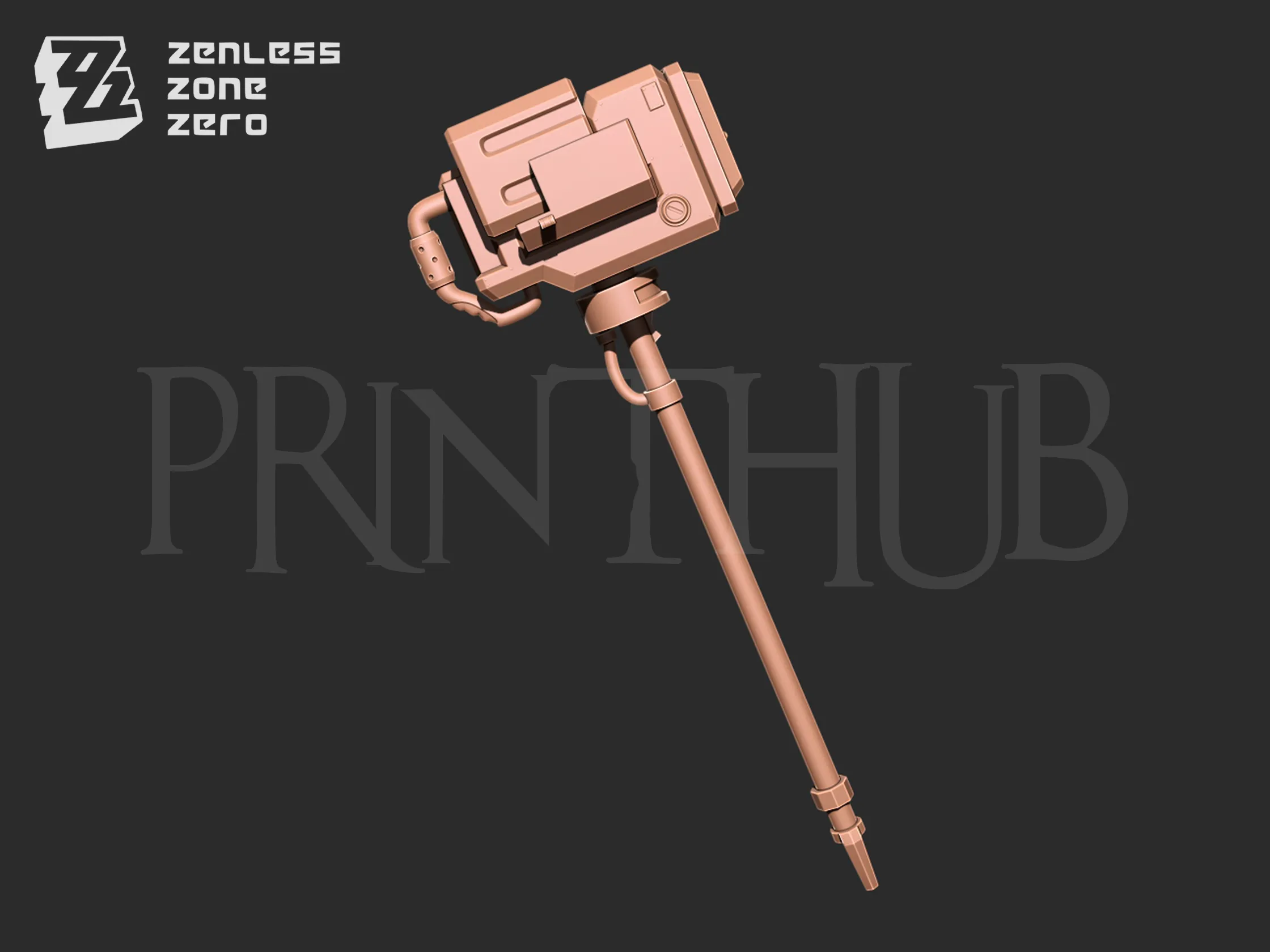 Koleda Belobog Hammer Weapon from Zenless zone zero
