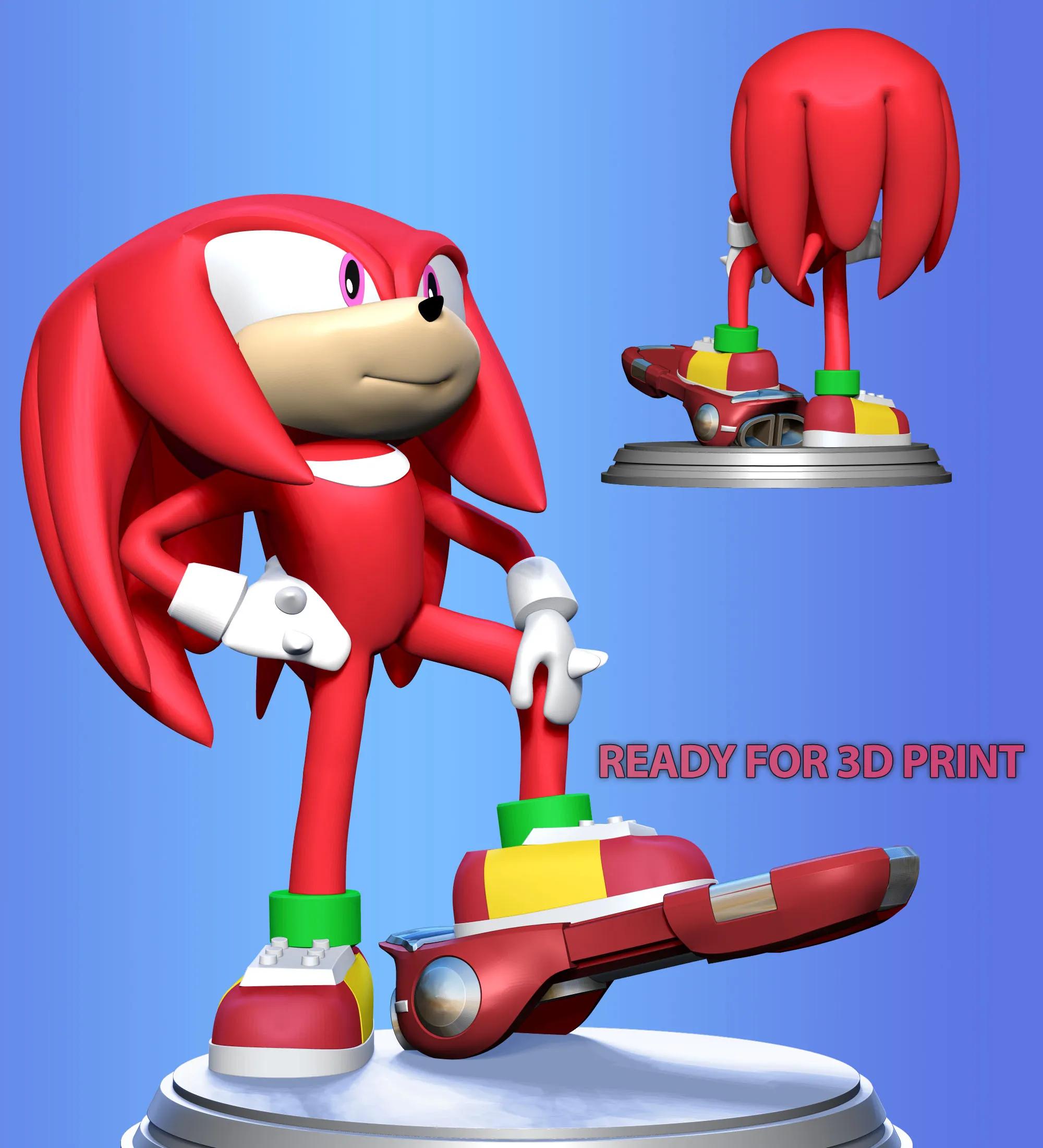 Knuckles - Sonic the Hedgehog 2 Fanart