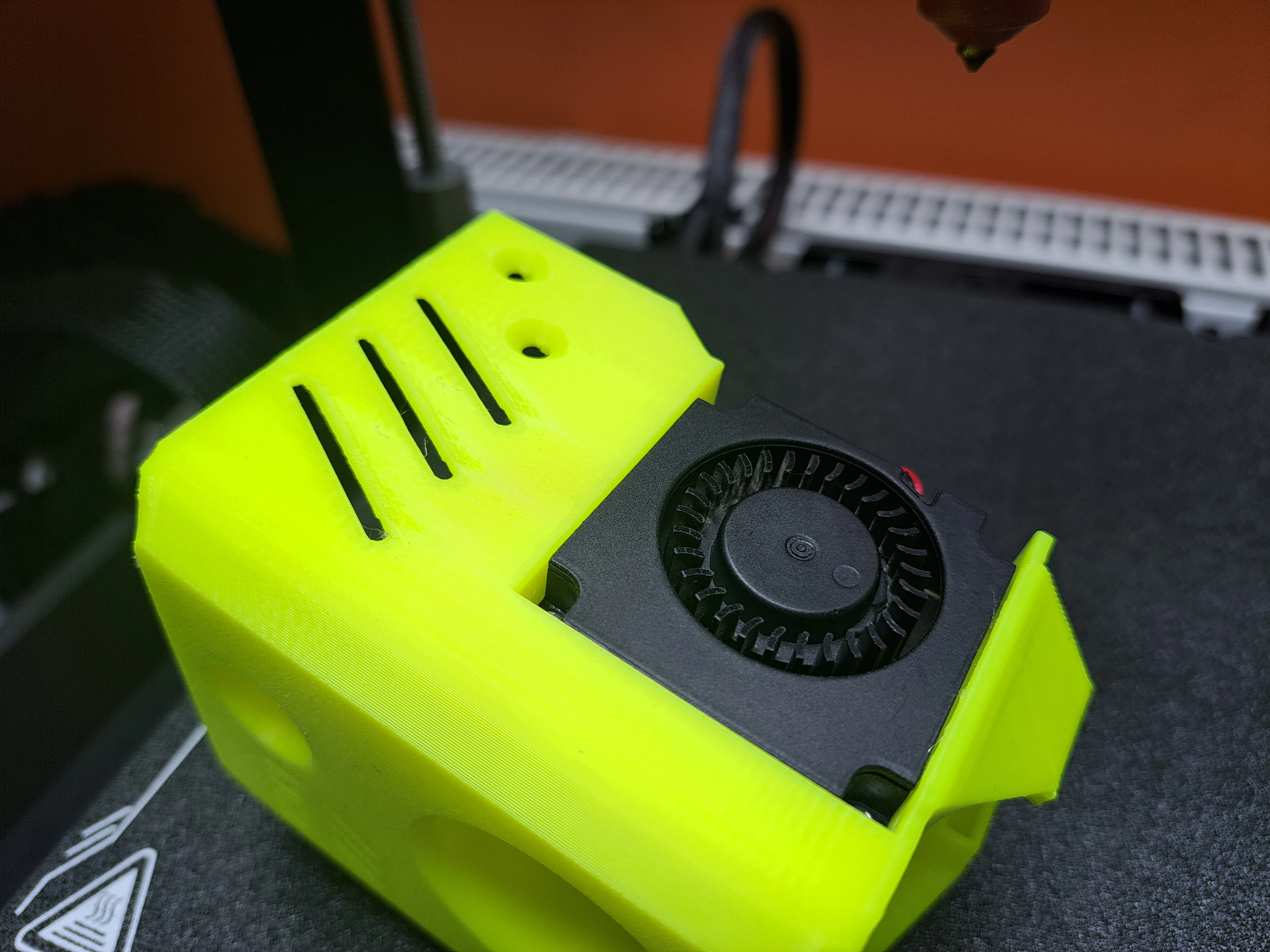 Hotend cover redesign for Ender 3 V3 KE