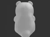 Panda with heart-4