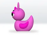 Sprunki Pinki Duck STL file, Sprunki 3D Model Character-2