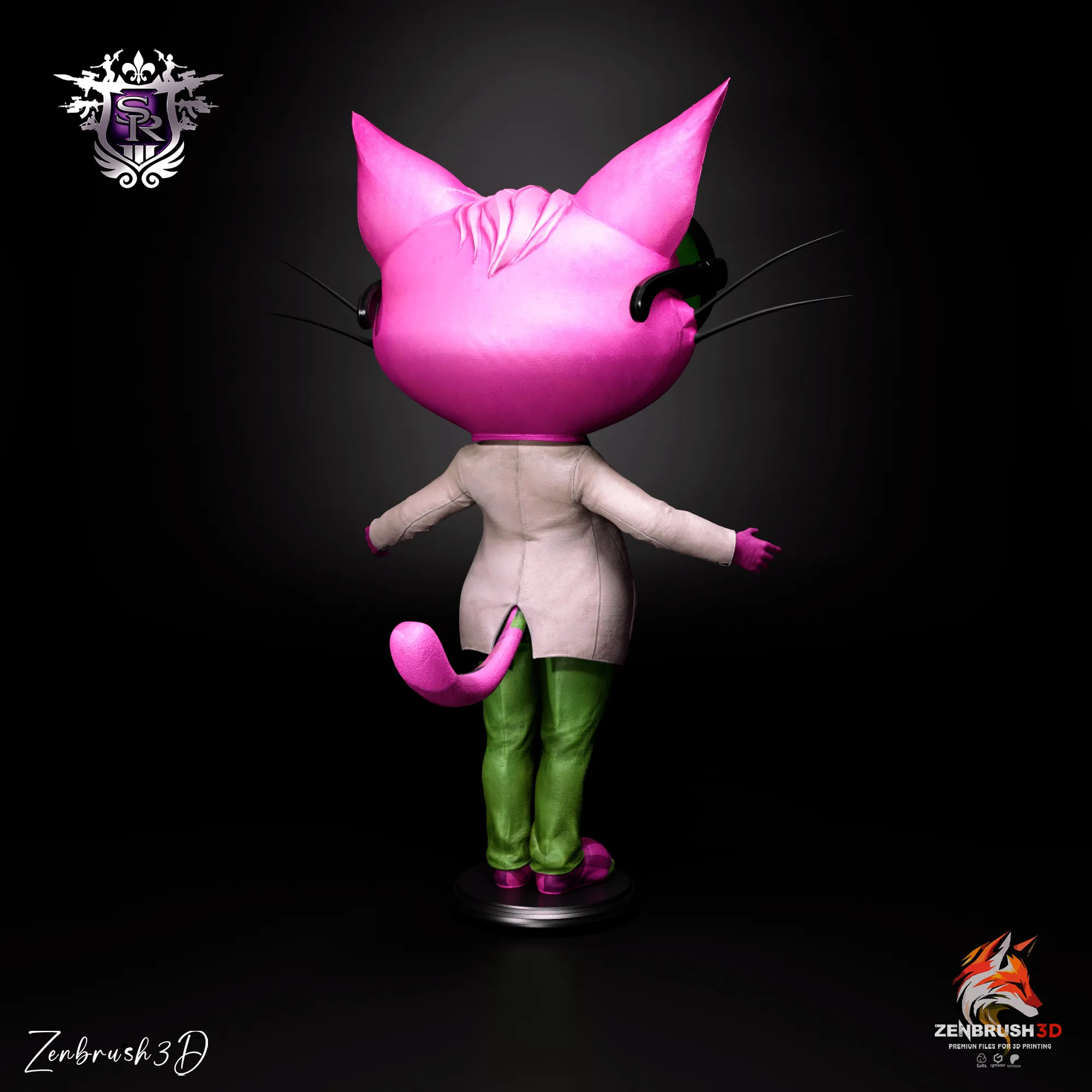 GENKI CAT - SAINTS ROW 3D PRINTING