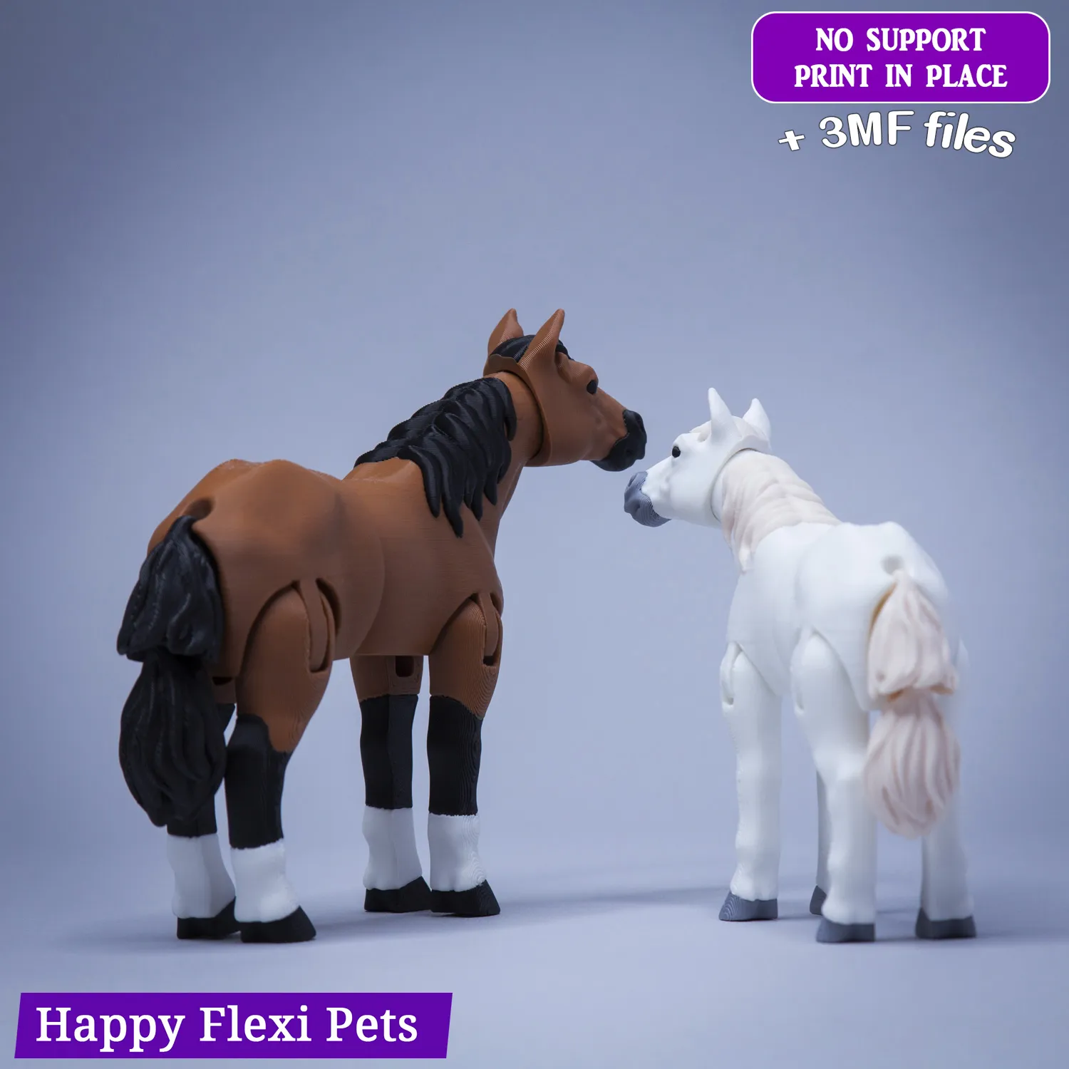 Horse the lifelike flexi toy