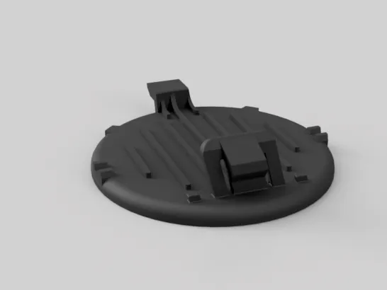 Hyundai Grand i10 - Front Bumper Tow Hook Eye Cover Cap - 86